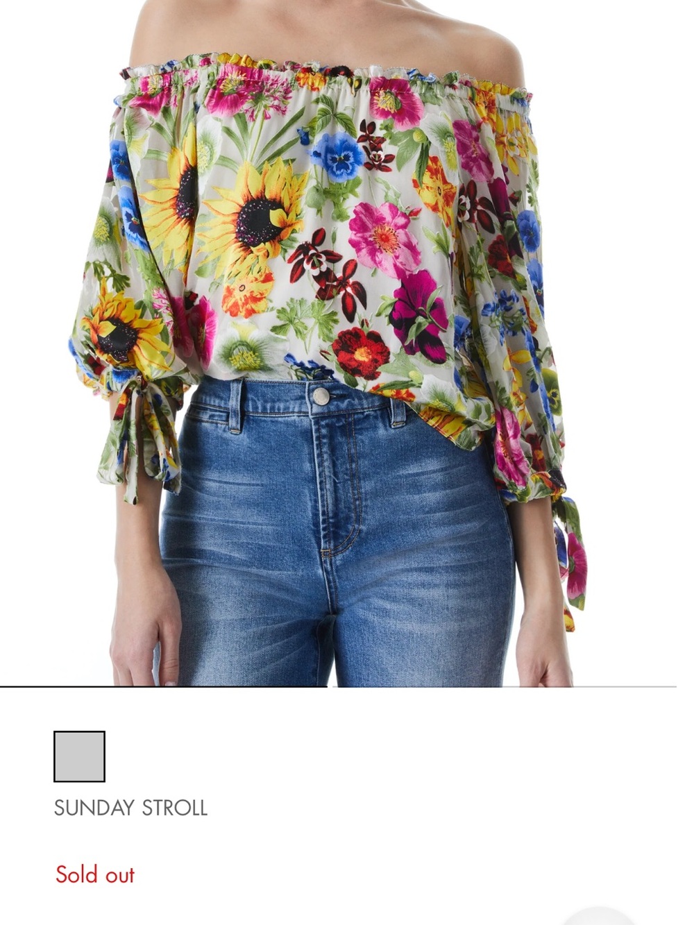 Alive + Olivia Alta Peasant Top in Sunday Stroll